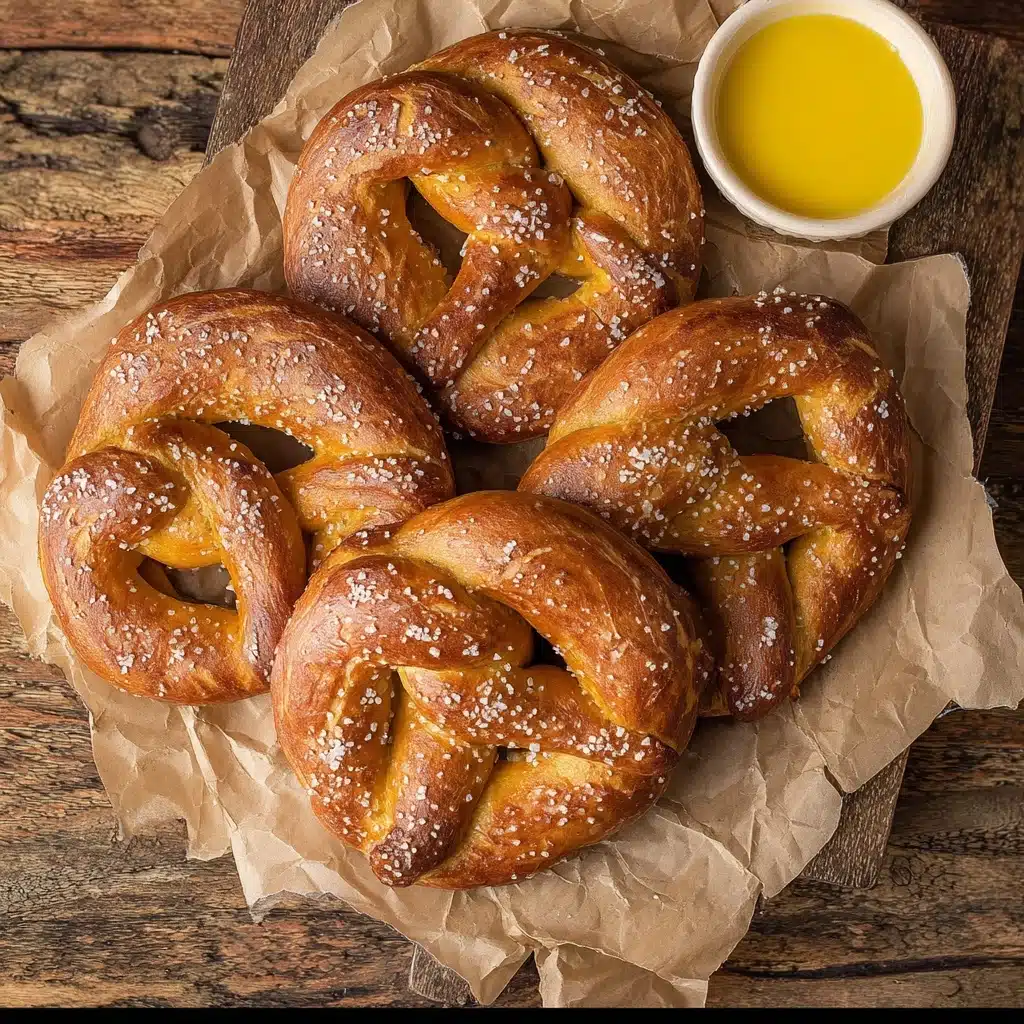 Soft Homemade Pretzels Recipe - Recipe Image