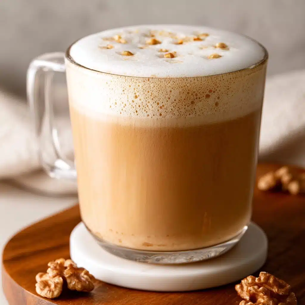 Pecan Crunch Oat Milk Latte (Starbucks Copycat) Recipe - Recipe Image