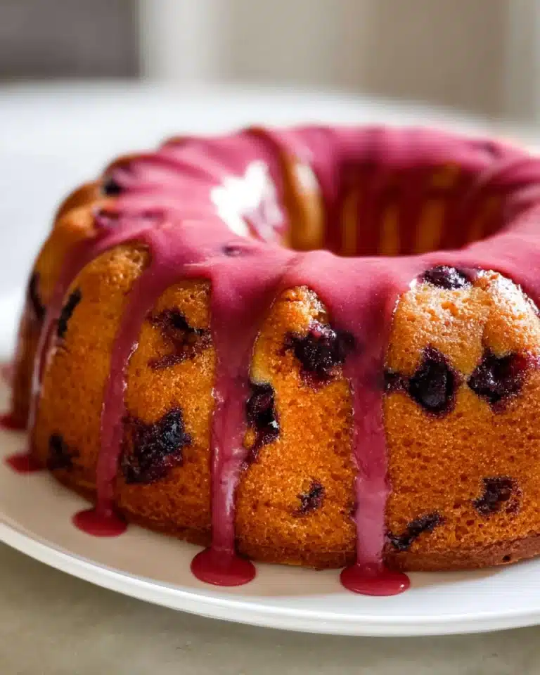 Strawberry Pound Cake Recipe