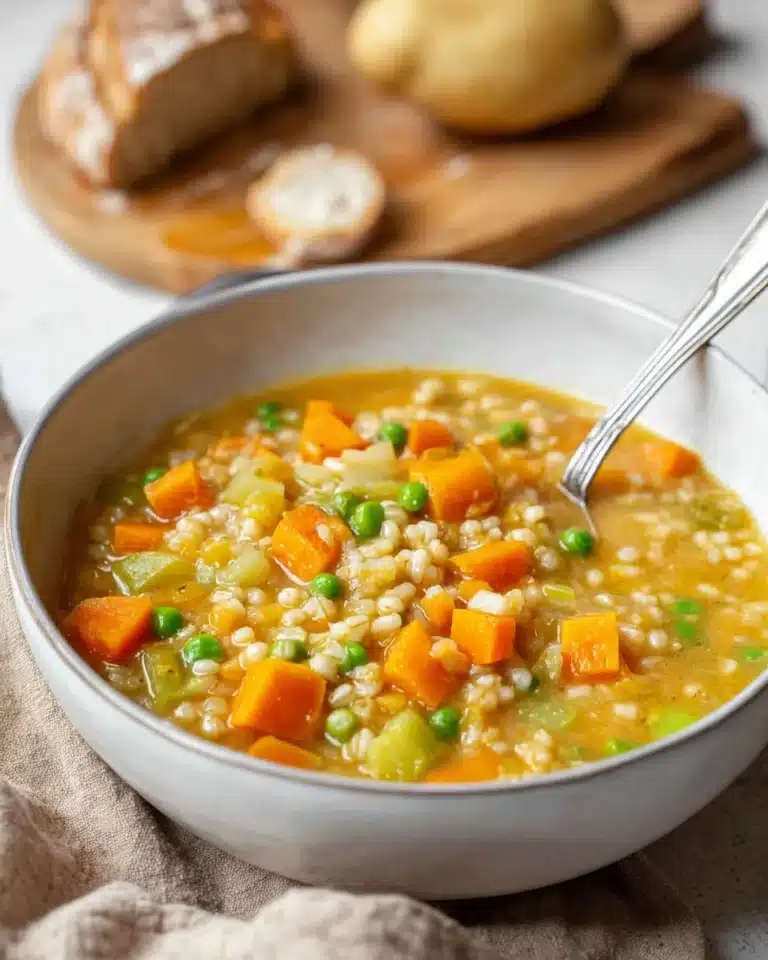 Barley soup Recipe