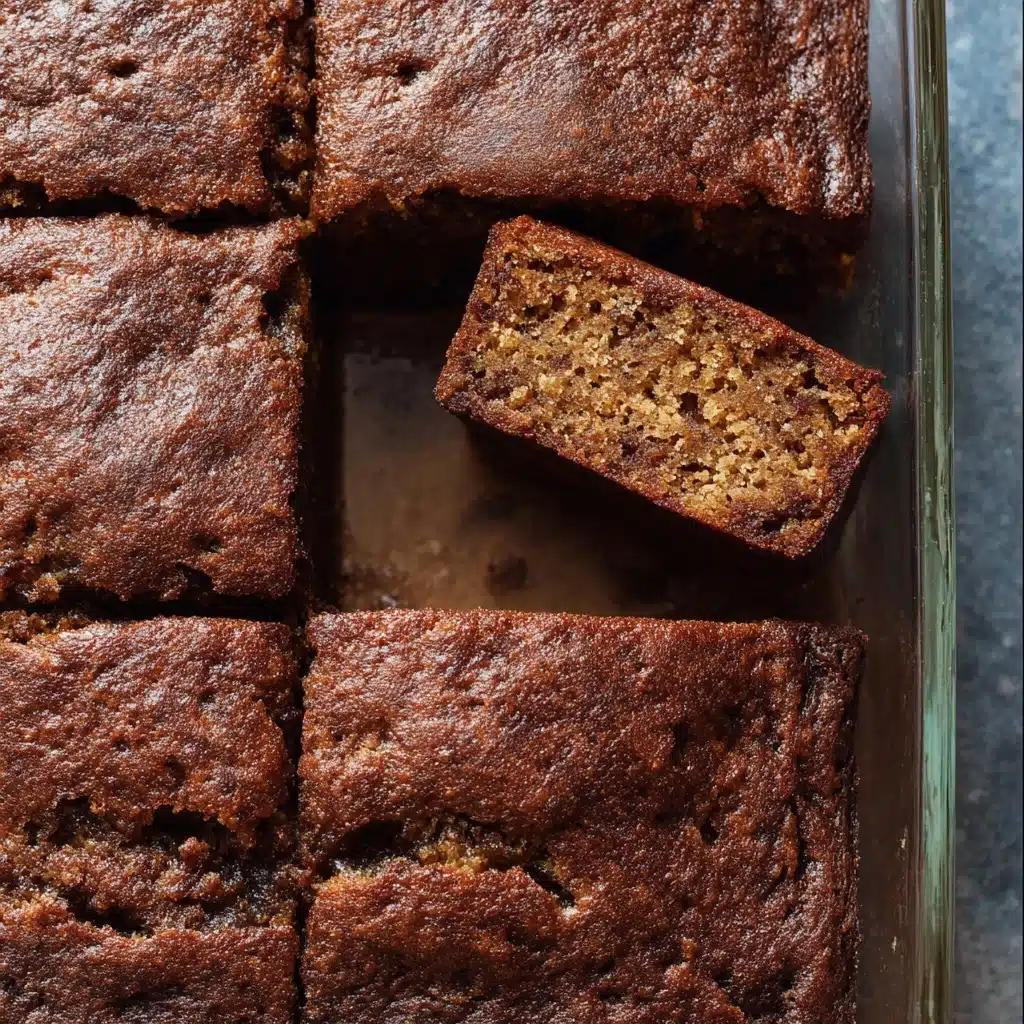 Vegan Sticky Gingerbread Date Cake Recipe - Recipe Image