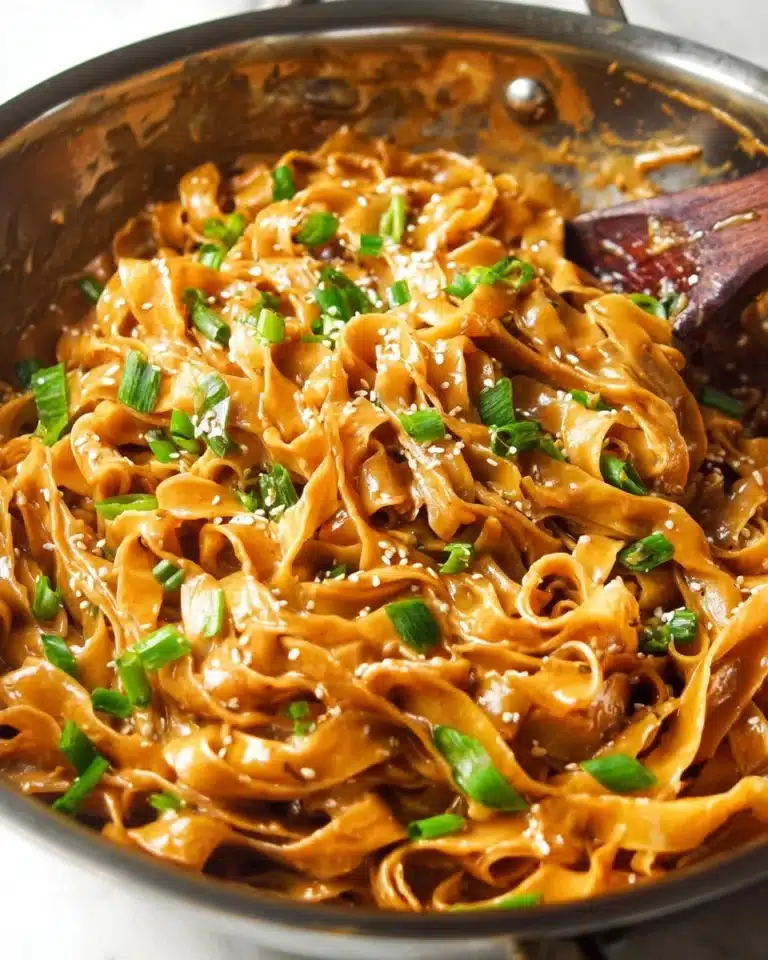 10 Minute Thai Red Curry Rice Noodles Recipe