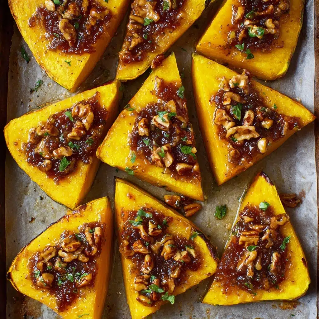 Roasted Pumpkin with Thyme, Honey & Pecans Recipe - Recipe Image