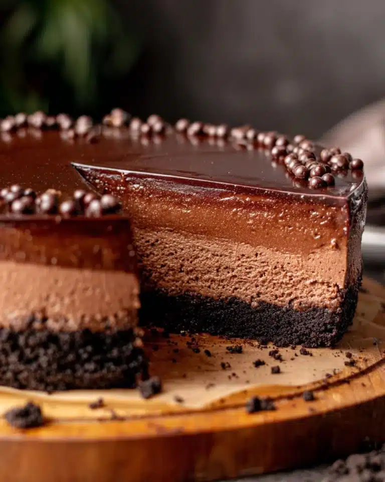 No Bake Chocolate Cheesecake Recipe