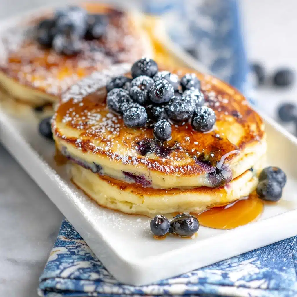 Blueberry Greek Yogurt Pancakes Recipe 4 Blueberry Greek Yogurt Pancakes Recipe - Recipe Image