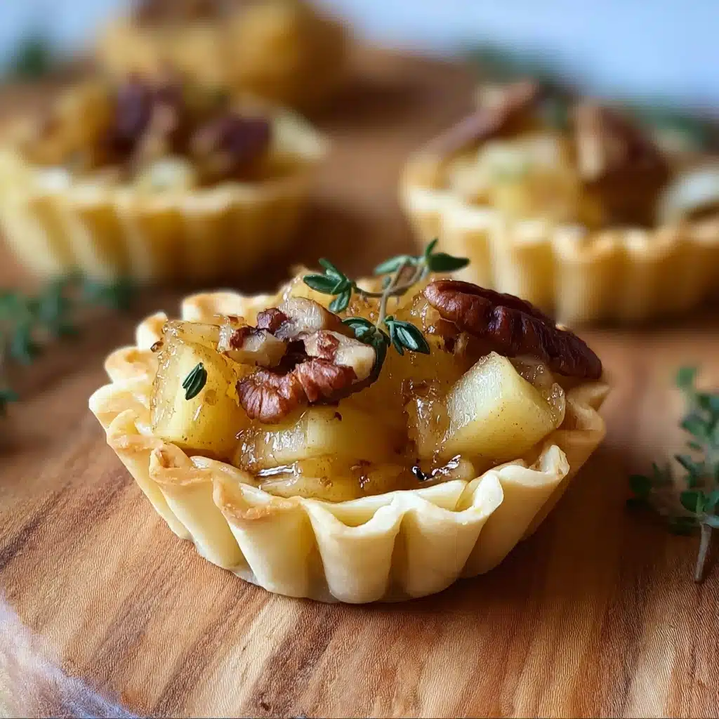 Baked Brie Bites With Apple & Caramelized Onions Recipe 4 Baked Brie Bites With Apple & Caramelized Onions Recipe - Recipe Image