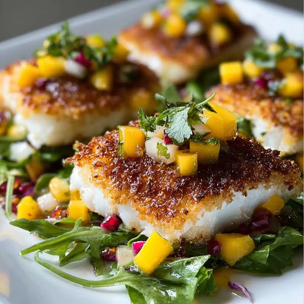 Crispy Baked Halibut Recipe - Recipe Image