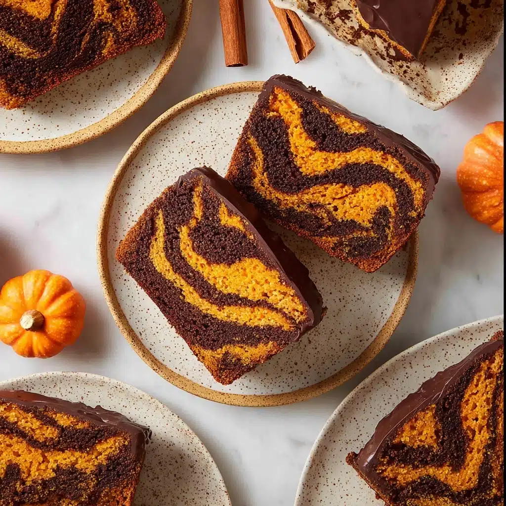 Pumpkin Marble Cake (vegan) Recipe - Recipe Image