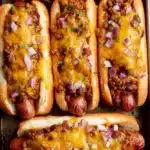 Baked Chili Cheese Dogs Recipe