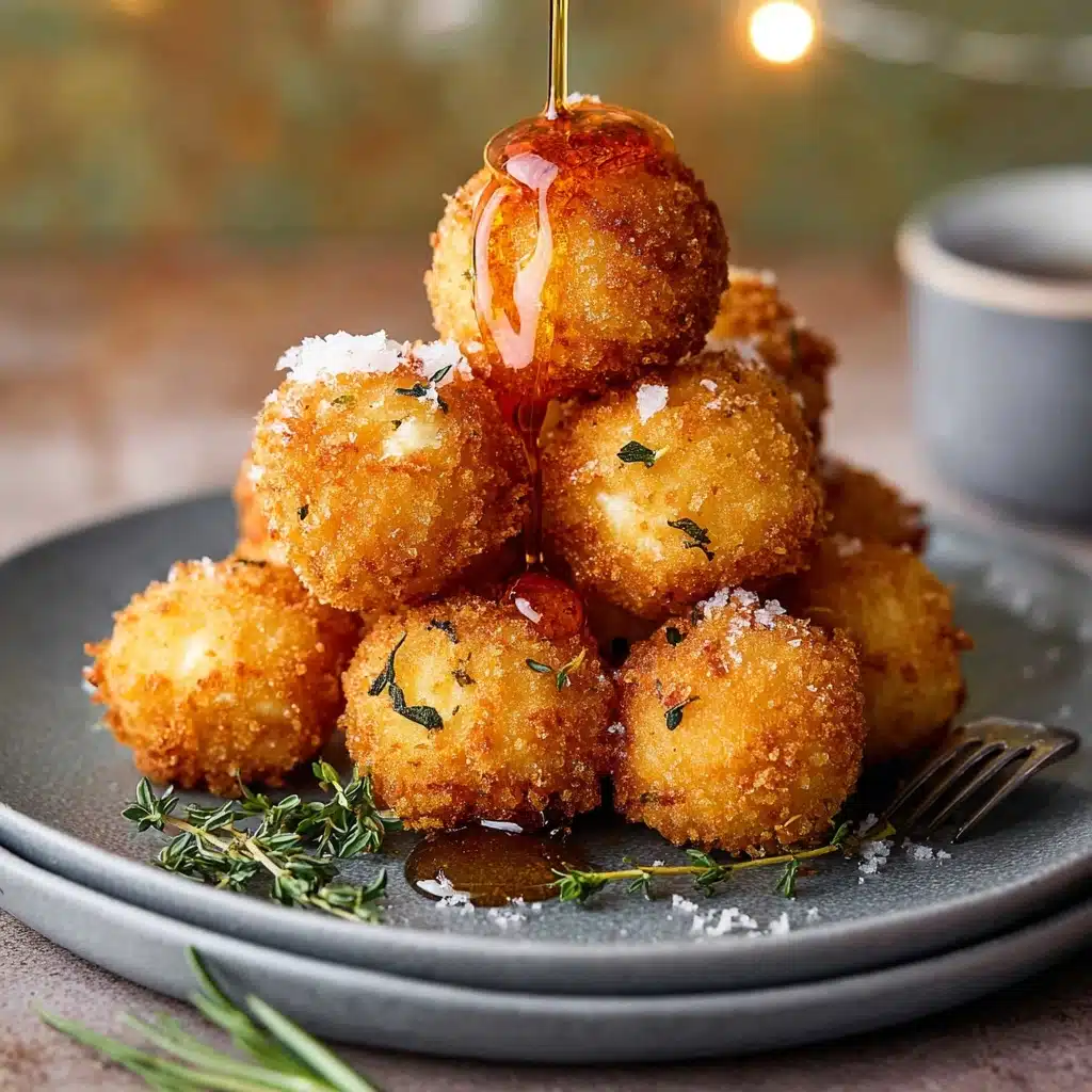Fried Goat Cheese Balls Recipe - Recipe Image
