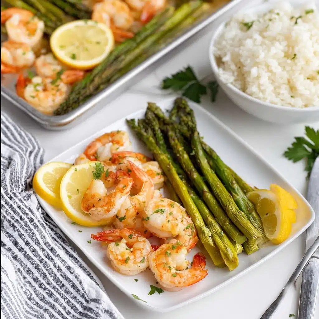Sheet pan Asparagus and Shrimp Recipe 4 Sheet pan Asparagus and Shrimp Recipe - Recipe Image