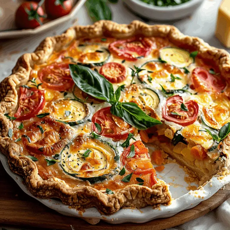 Garden Vegetable Pie