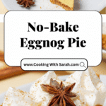 Eggnog Pie (No Bake Recipe) Recipe