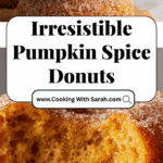 Pumpkin spice donut recipe