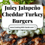 Jalapeño Cheddar Turkey Burgers Recipe