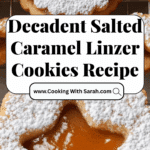 Salted Caramel Linzer Cookies Recipe