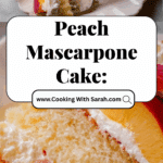 Peach Mascarpone Cake Recipe