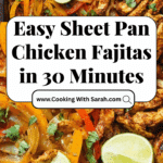 Sheet Pan Chicken Fajitas Recipe