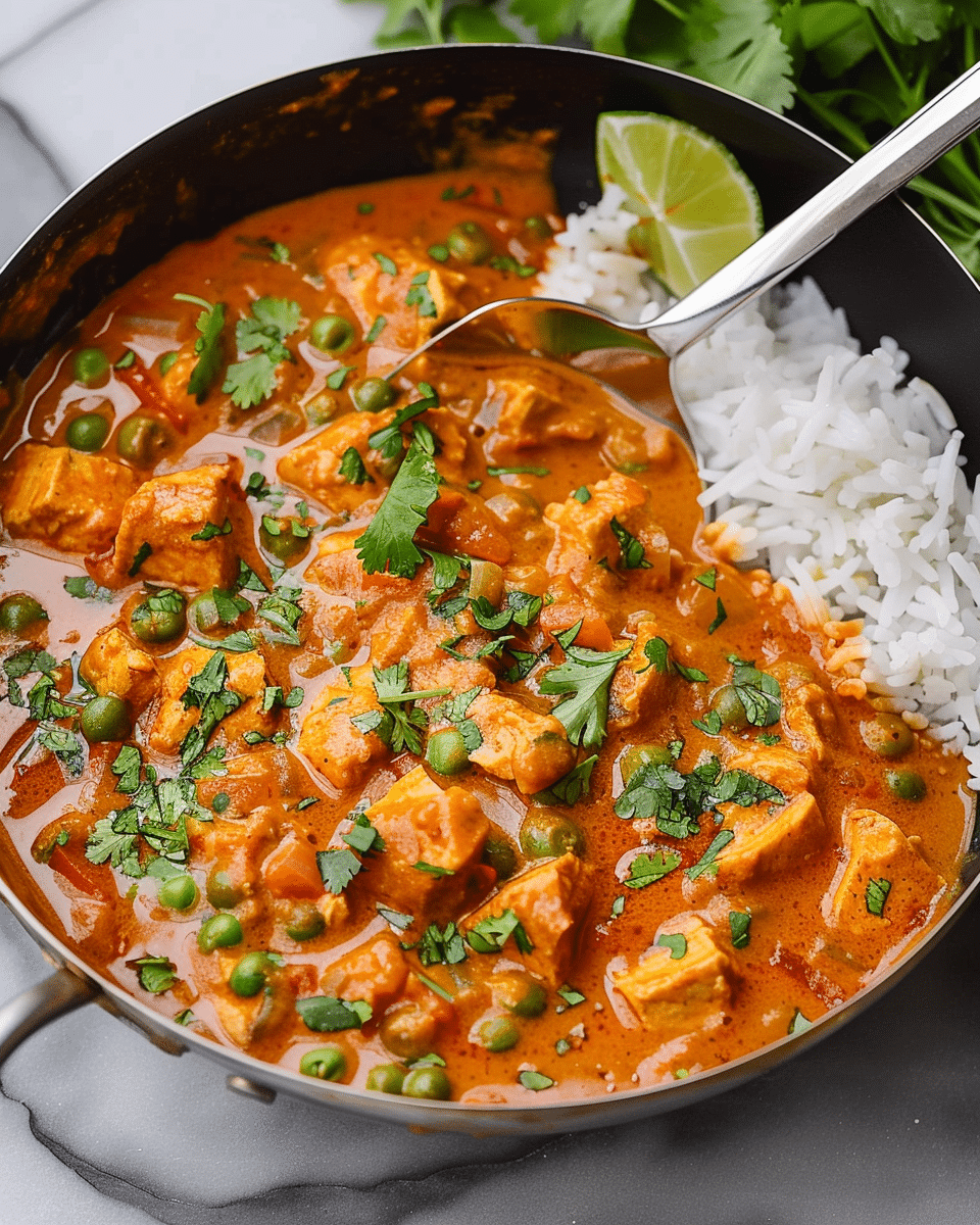 Leftover Turkey Curry with Coconut Milk