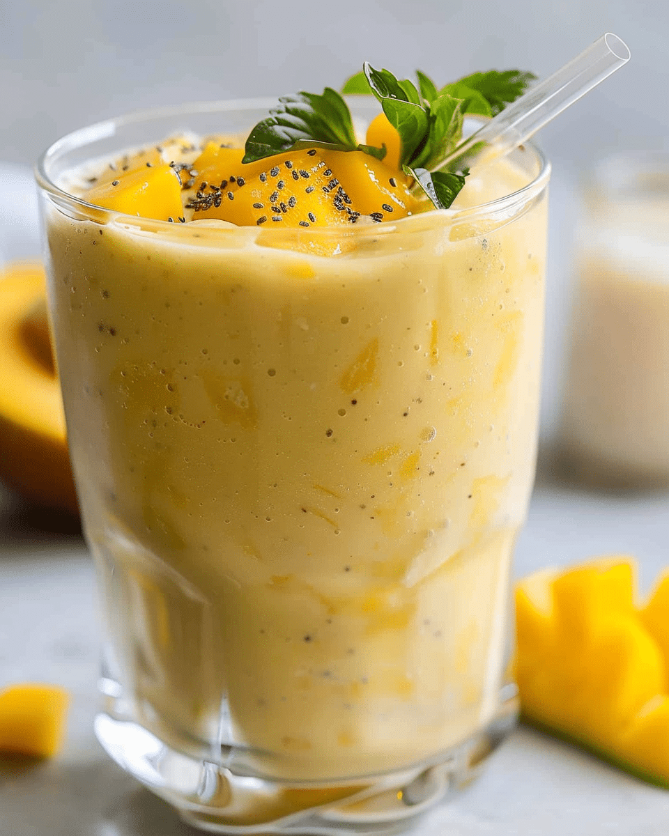 Mango Smoothie Recipe