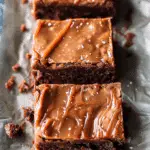 No Bake Caramel Brownies