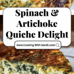 Spinach and Artichoke Quiche Recipe