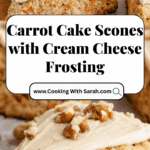 Carrot Cake Scones Recipe