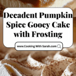 Pumpkin Spice Gooey Cake with Cream Cheese Frosting Recipe