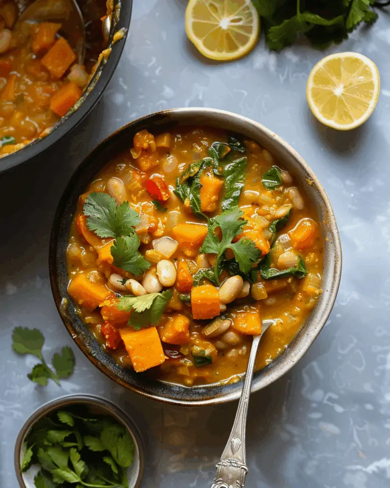 Butternut Squash & White Bean Chili