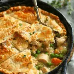 Chicken Pot Pie with Puff Pastry