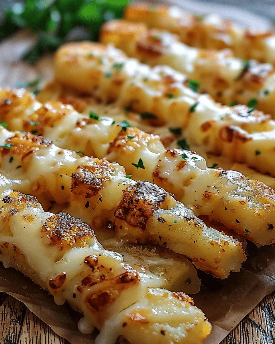 Crispy Hungarian Potato Cheese Sticks