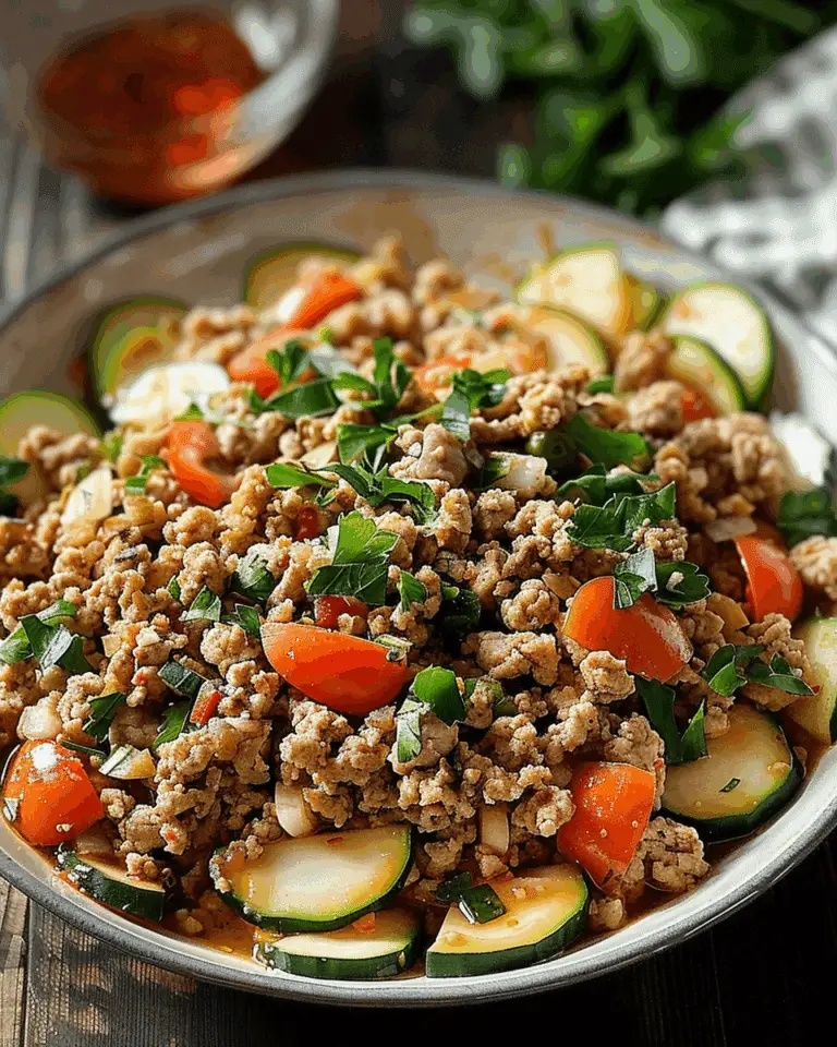Flavorful Ground Turkey