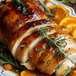 Orange and Honey Glazed Turkey Breast