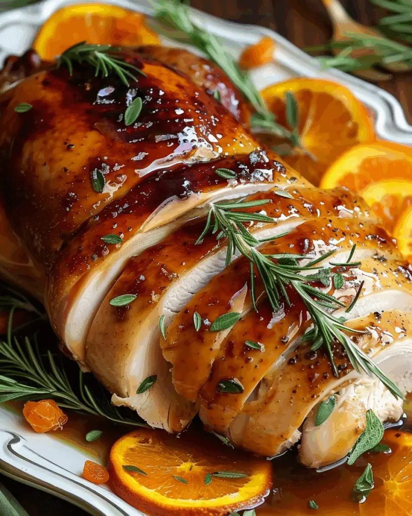 Orange and Honey Glazed Turkey Breast