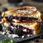 Easy Balsamic Blackberry Bliss Grilled Cheese Recipe
