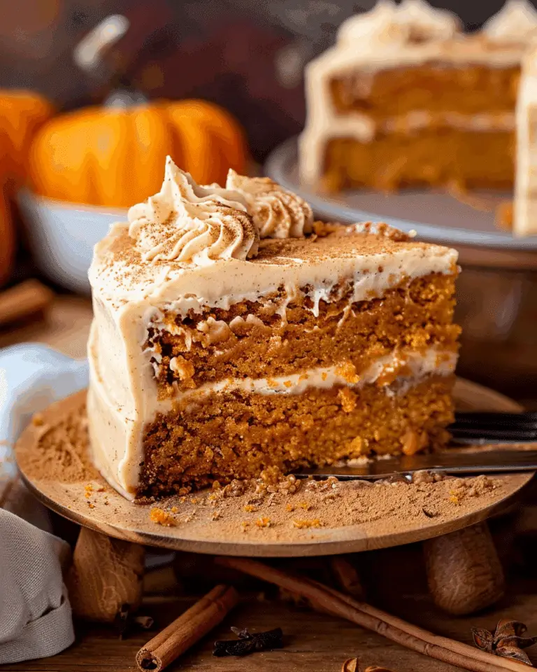 Pumpkin Spice Latte Cake