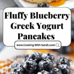Blueberry Greek Yogurt Pancakes Recipe