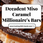 Miso Caramel Millionaire's Shortbread Recipe
