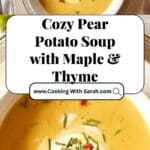 Easy Pear Potato Soup Recipe