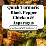 Turmeric Black Pepper Chicken With Asparagus Recipe