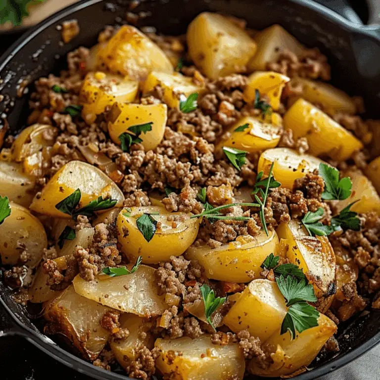 Ground Turkey with Potatoes
