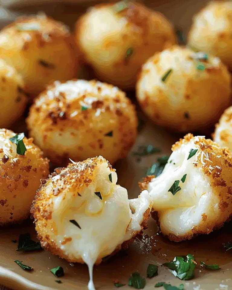 Cheesy Parmesan Mozzarella Bites