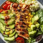 Grilled Chicken Avocado Salad