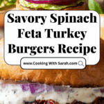 Really Good Spinach Feta Turkey Burgers Recipe