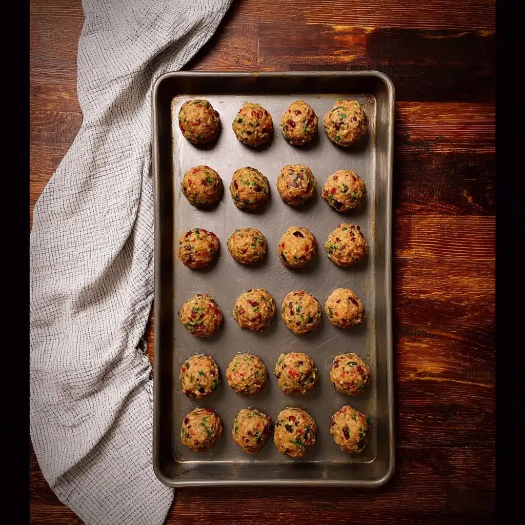 Quinoa Pizza Balls with Yogurt Ranch Dipping Sauce Recipe - Recipe Image