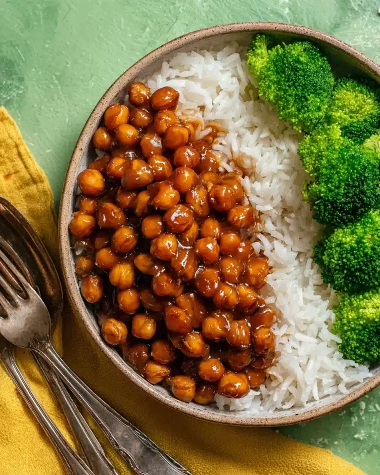Sticky Teriyaki Chickpeas (20 Minute Dinner) Recipe 9 Sticky Teriyaki Chickpeas (20 Minute Dinner) Recipe