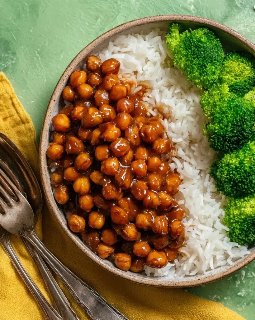 Sticky Teriyaki Chickpeas (20 Minute Dinner) Recipe