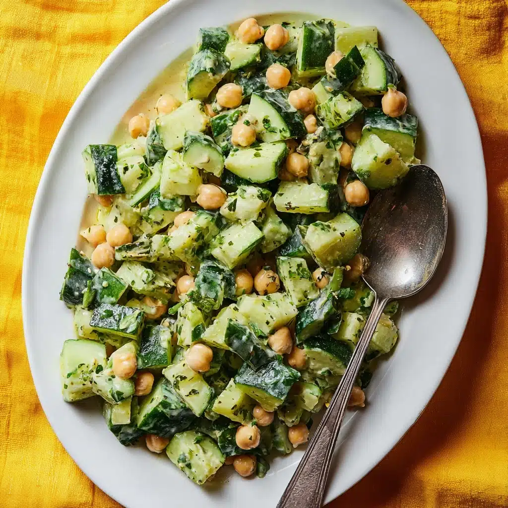 Rudy’s Sunshine Salad (Israeli-Inspired Tahini Salad) Recipe - Recipe Image