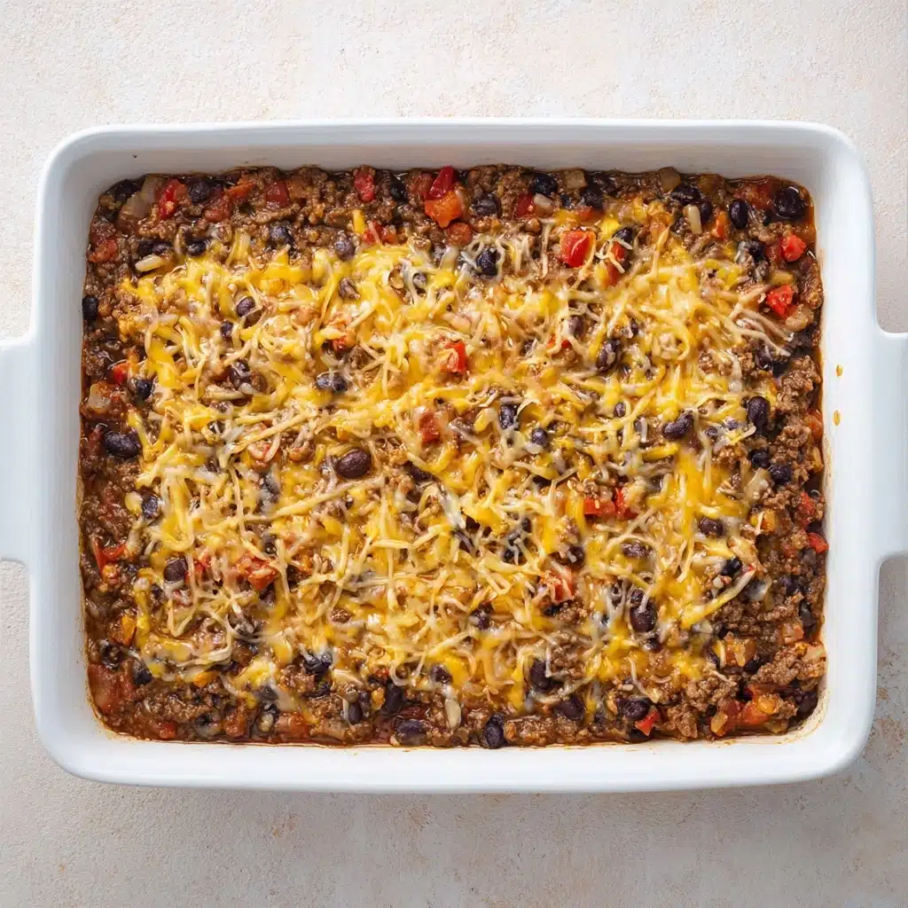 Ground Turkey Taco Casserole Recipe 4 Ground Turkey Taco Casserole Recipe - Recipe Image