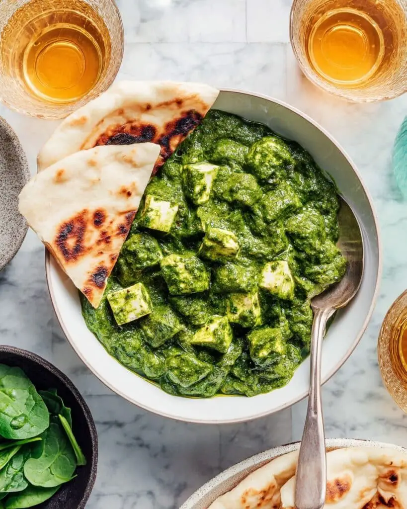 Saag Aloo (Spinach Potato Curry) Recipe